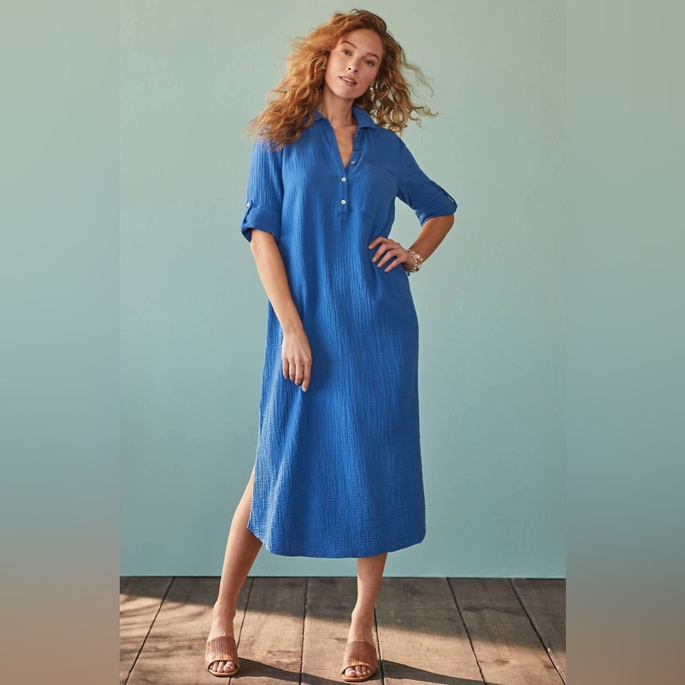 J. Jill purple Midi Dress